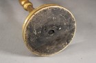 MUSUEM QUALITY 18TH C TIN LANTERN STYLE TABLE CANDLE LAMP ON ITS ORIGINAL STAND — photo 5