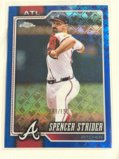 Topps Chrome Logofractor Spencer Strider  /150 Atlanta Braves