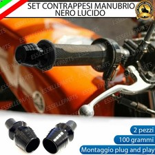 BILANCIERI MANUBRIO STABILIZZATORI PEUGEOT BELVILLE 125 ALLUMINIO NERO