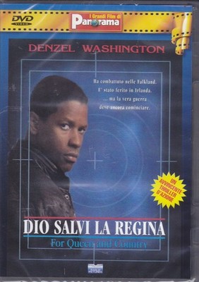 DVD **GOTT RETTE DIE KÖNIGIN** mit Denzel Washington Neu 1989