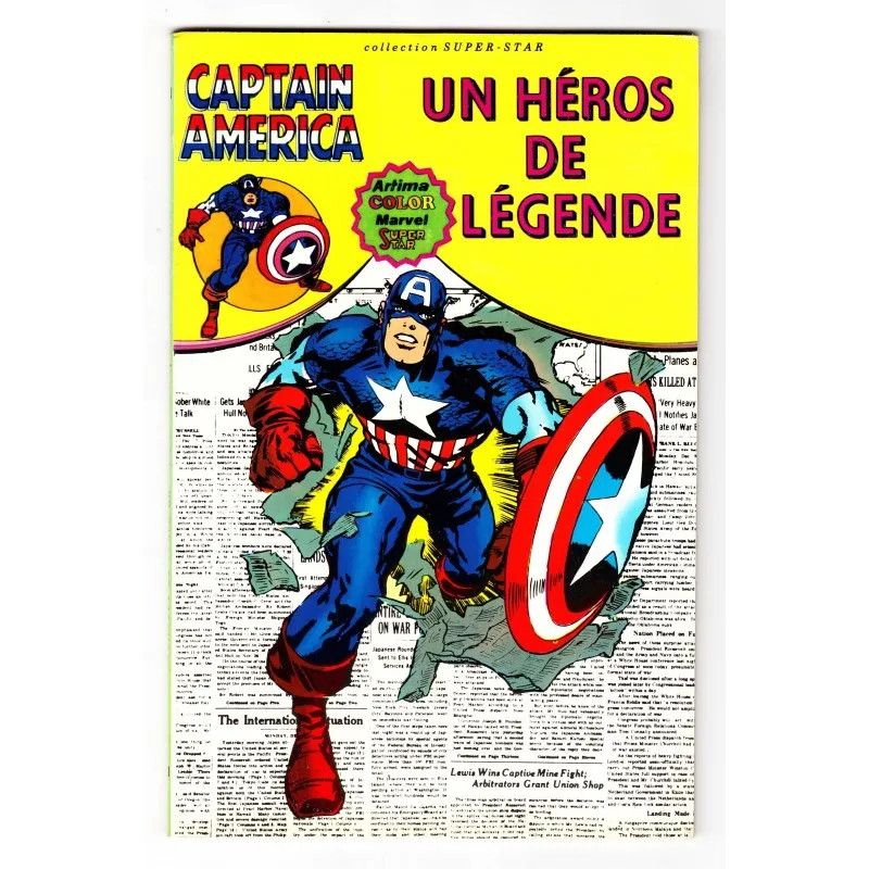 Captain America (Arédit - 1° Série) N° 1 - Comics Marvel