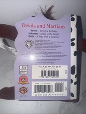 Tasmanian Devil Read & Snuggle Plush Board Book 'Devils And Martians' w/Extras