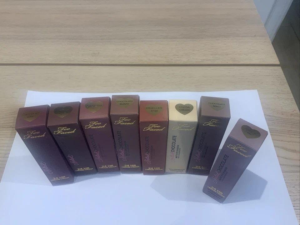 TOO FACED MELTED CHOCOLATE MALT MATTE  EYE SHADOW VARIOUS SHADES NEW & BOXED - Image 4 of 4