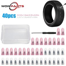 40PCS Car Vacuum Tire Repair Nail Rubber Screw Nails Screwdriver Tool Set w/Box