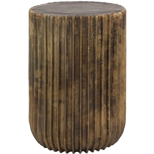 Uttermost 22993 Peaks 20 X 14 inch Oxidized Antique Gold Accent Table - Picture 1 of 4