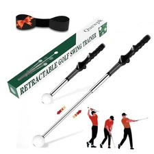 Golf Swing Golf Grip Trainer with Arm Band for Right black Right-Handed