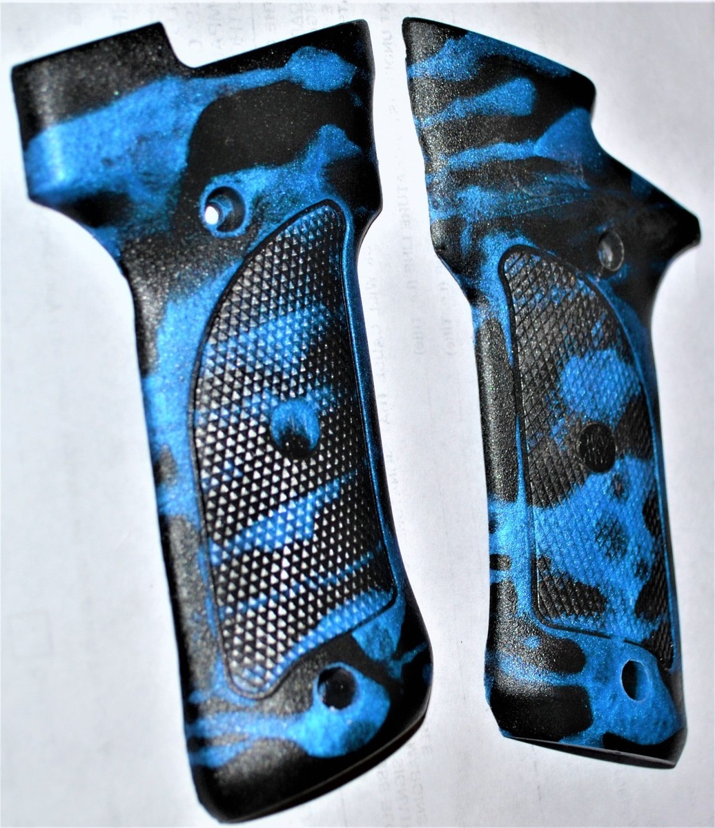Smith and Wesson S&W 422, 622 pistol grips Sapphire and Black