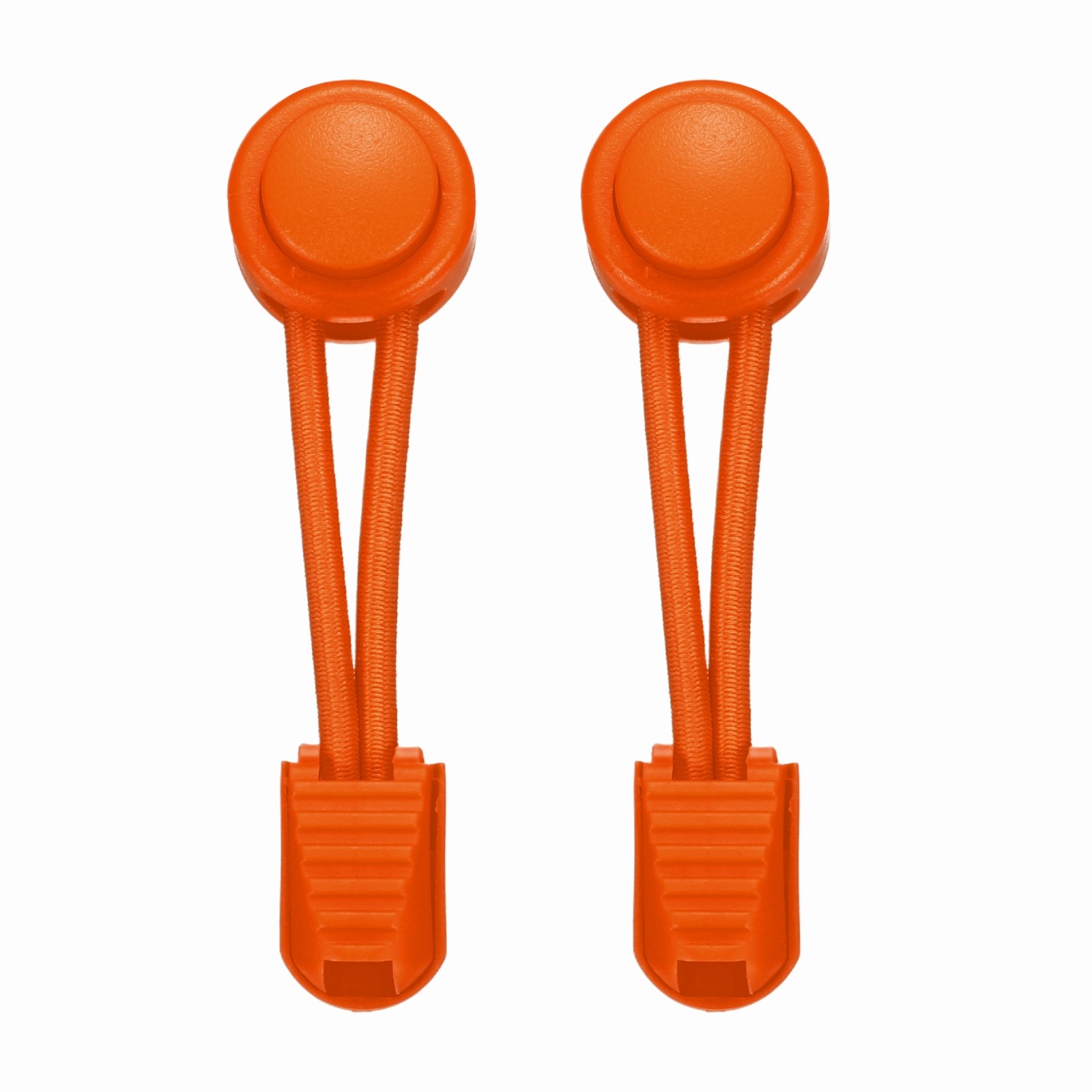 APL 2 Pezzi Lacci Elastici per Scarpe Senza Lacci per Scarpe per Adulti Arancione