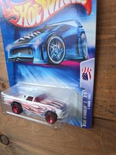 2004 Hot Wheels 124 Star Spangled 2 2/5 T-BIRD 1957 White w/Red 5 Spoke Wheels