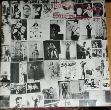 2xLP - Rolling Stones - Exile On Main Street - First Pressing w/postcards - VG