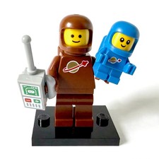 LEGO Space Series 24 Minifigure 71037 03 col24-3 Brown Astronaut & Spacebaby New