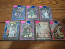 7) Utah Jazz Lot Numbered An Relic Card /100 /99 /75 /150 Prizm Nba Hoops Select