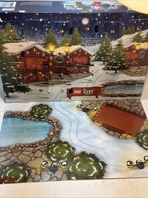 Lego City Mini Figs Set 60133 Christmas Advent Calendar Santa Sleigh Hockey