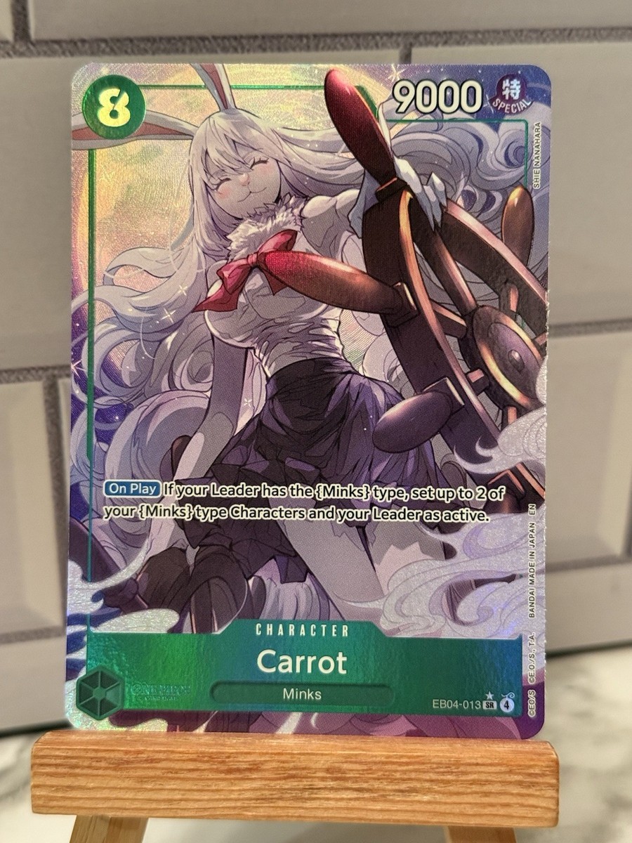 One Piece TCG The Azure Sea's Seven OP14 Carrot EB04-013 Alt Art