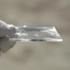 Square Fresnel Lens 30x30MM PMMA Threaded Condenser Condensing Lenses Magnifier