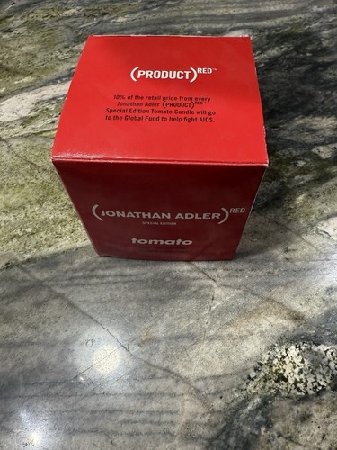 Nib 7.5 OZ Jonathan Adler Tomato (RED) Candle Pop Art Hard to find. Retired - Picture 1 of 6