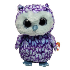 9 inch TY Beanie Boos Oscar Owl New With Tags Stuffed Animals Plush Toy