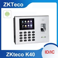 ZKTeco K40 USB Biometric Fingerprint Time Attendance System Built-in Battery