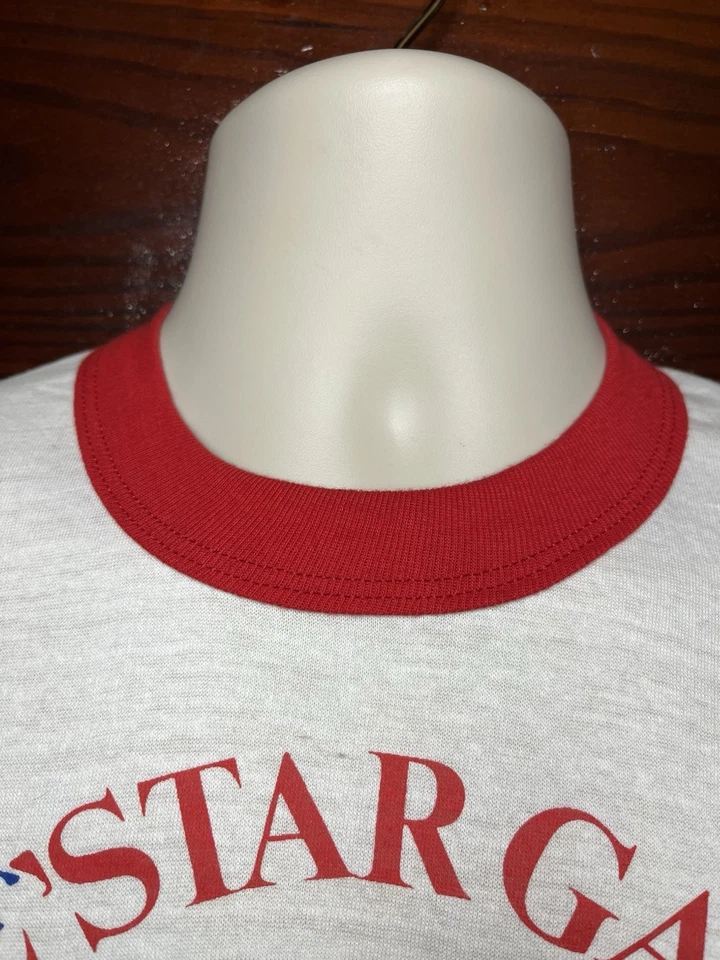 Camiseta 1983 50th All Star (LG) CHICAGO WHITE SOX Comisky Park increíblemente rara Foto 3 de 4