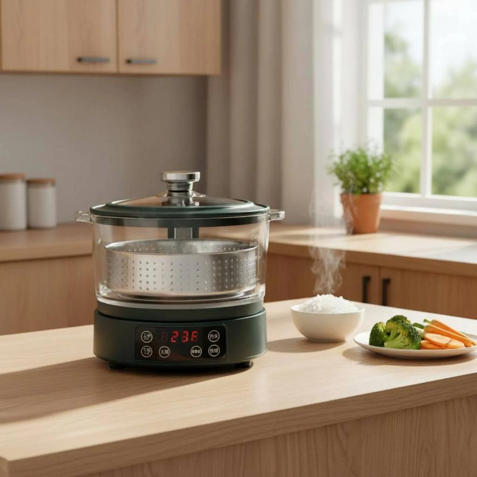 Low Sugar Rice Cooker Multi-Functional Rice Water Separating Cooker for Home