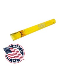 (Gold) OG Chillum 4โ One Hitter - USA Made Premium Glass Smoking Pipe