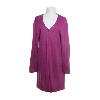 Strickjacke, Damen, Größe: 44/46, Pink, Acryl, Einfarbig #GeR