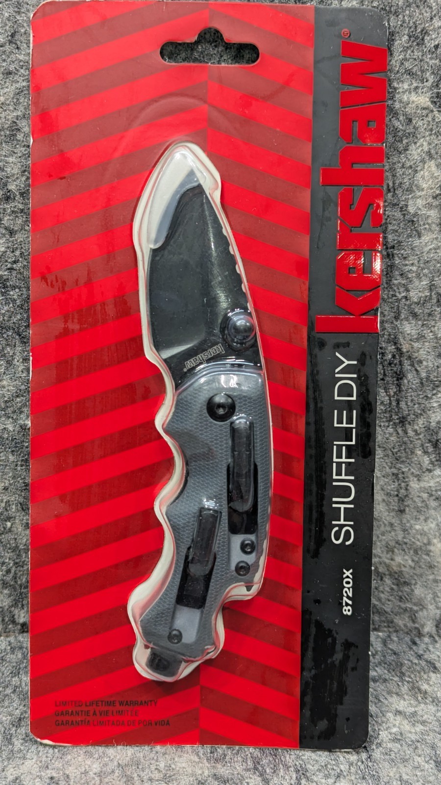 KERSHAW - SHUFFLE DIY Multi-Tool  Lock-blade Pocket Knife & 