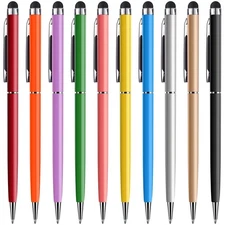 Stylus Pens Universal Stylus Ballpoint Pen Touch Screens Blue 10 Pack