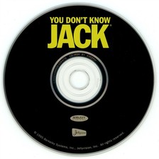 You Don't Know Jack Windows/Mac PC, 1995 TESTED Resurfaced NO TRACKING