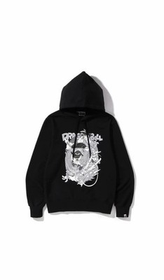 Bape x Dragon Ball Z SS22 Pullover Hoodie Black Size M