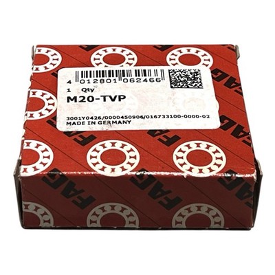 1x FAG M20-TVP Schulterkugellager 20x52x15 mm 10 Kugeln Kugellager