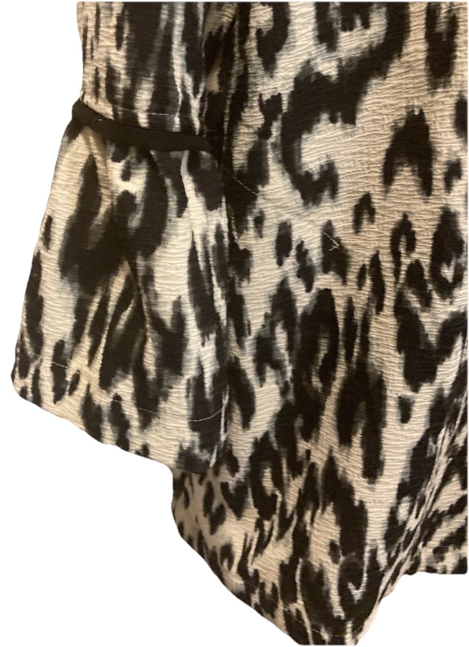 Multiples large unlined blazer jacket animal prin… - image 7