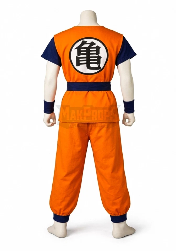 Inspired Goku Orange Kakarot Cosplay Costume | Anime Outfit - Image 3 of 4