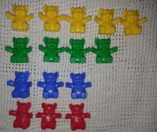 Learning Resources Bear Counters Educational Counting and Sorting Lot of 15