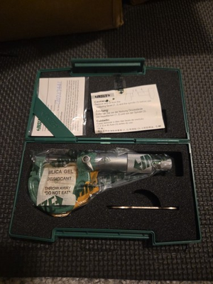 #ad #ad INSIZE Outside Micrometer 0 1x0.0001quot; 3203 1A As Shown $37.99