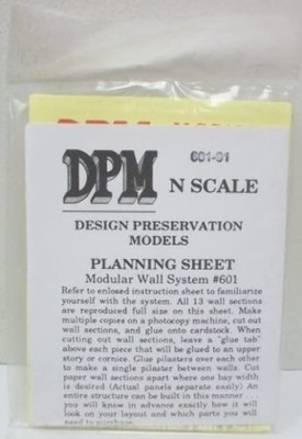 DESIGN PRESERVATION MODELS N DPM Modular Planning Packet (US IMPORT)
