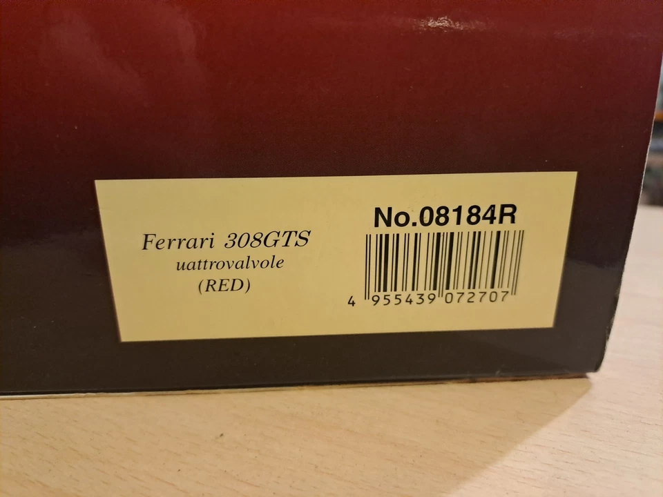 FERRARI 308 GTS QUATTROVALVOLE RED 1/18 KYOSHO 08184R - Photo 3/4