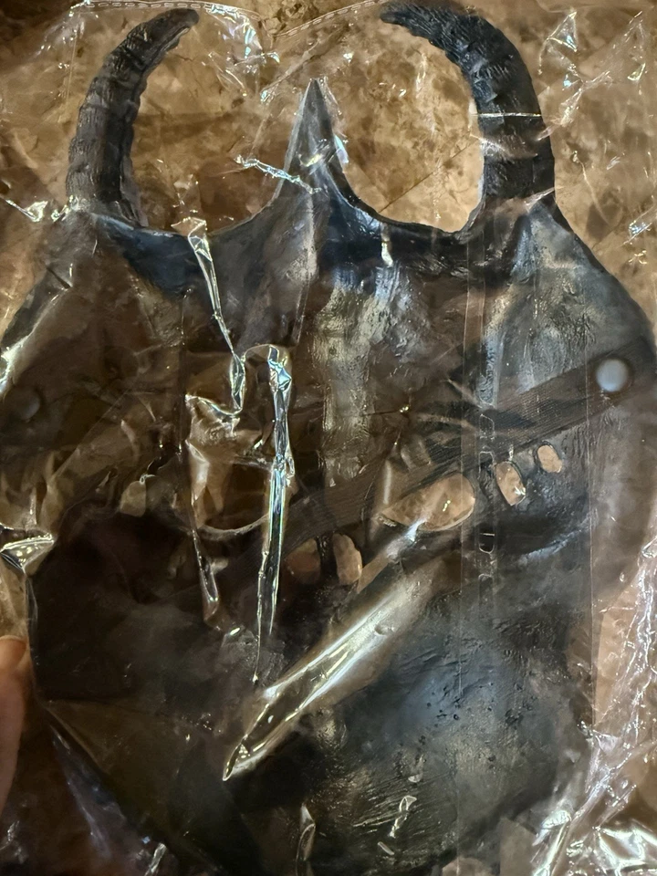 Halloween Scary Mask Comfortable Costume Bloody Horned Skull Light Weight Foam - Image 3 of 3