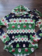 No Boundaries L/S Sweatshirt Fleece Christmas Hoodie Sweater Womens Size XS