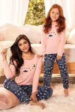 Girls Dream Big Pajama Set Soft Kids Sleepwear Lounge Set Matching PJs
