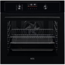 Image of AEG BPX535A61B Black Built In Electric Single Oven Pyrolytic - Black - A+