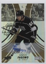 2022 Upper Deck Trilogy Rookie Premieres Gold /449 Samuel Fagemo #125 Auto 1q2