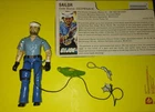 Vintage GI Joe 1985 SHIPWRECK 100% Complete Hasbro With File Card