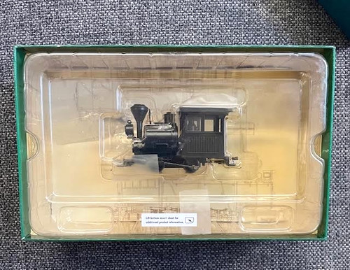 Bachmann Spectrum 28098 On30 0-4-0 Porter Steam Loco DCC negro como está | Condition: For parts or not working