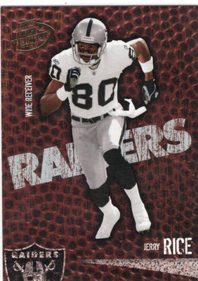 Jerry Rice Raiders 2004 Hog Heaven #70 Bx14b