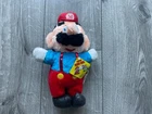 Vintage 1988 Super Mario Bros Acme 11” Mario Plush Retro Video Games Nintendo