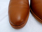 NEW (SHOP WORN) MARCIANTE & COMPANY TAN LEATHER OPEN ARCH FLATS SHOES US 8.5 — photo 5