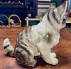 Vintage Lefton Striped Kitty Cat Figurine Japan MCM Ceramic 80219 — photo 4