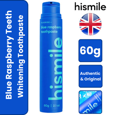 Hismile Original Blue Raspberry Zahnpasta - Frischer Geschmack für strahlende Zähne