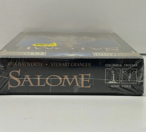Neu! Salome VHS Videokassette Rita Hayworth werkseitig versiegelt Wasserzeichen Hype Aufkleber! - Bild 6 von 9